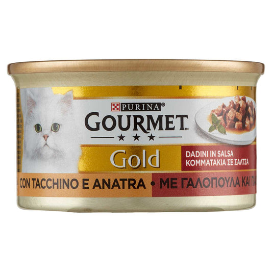 Gourmet Gold Tacchino E Anatra Gr 85
