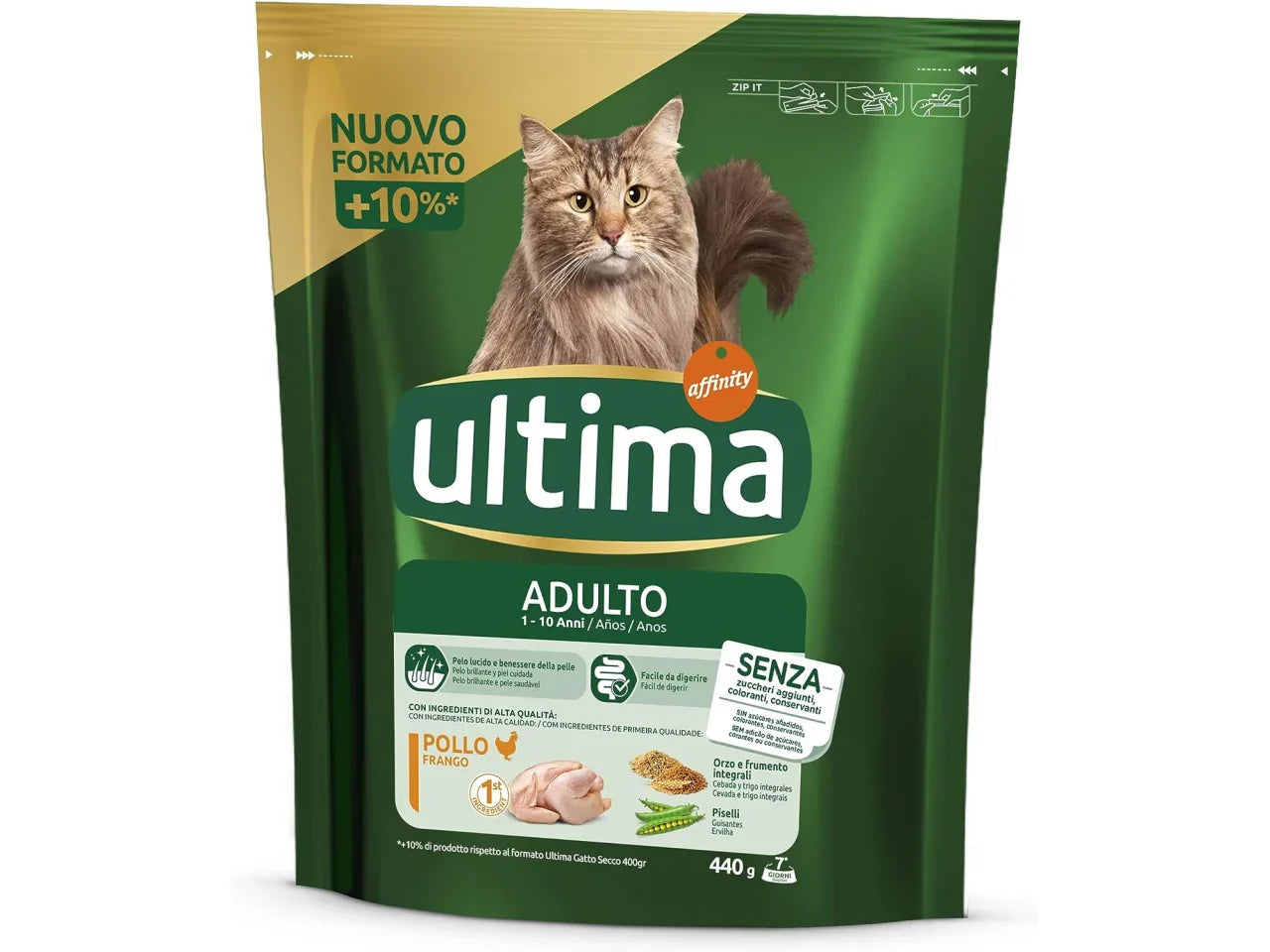 Ultima Cat Pollo E Riso G 440