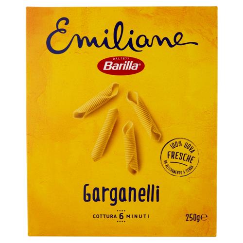 Barilla Emiliane Garganelli Astuccio Gr 250