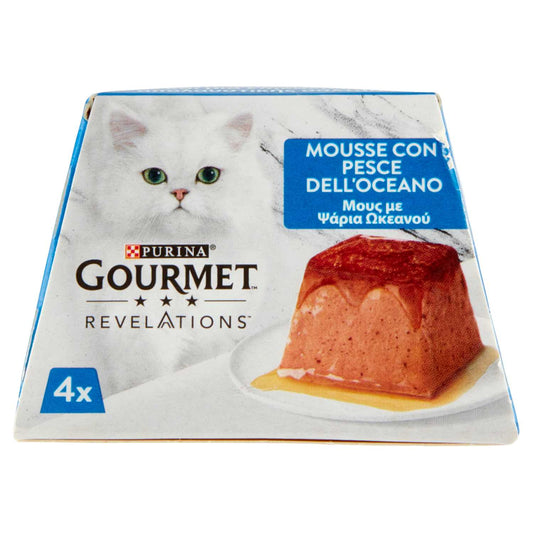 Gourmet Revelations 4X57g Mousse In Salsa Con Pesce Dell'oceano