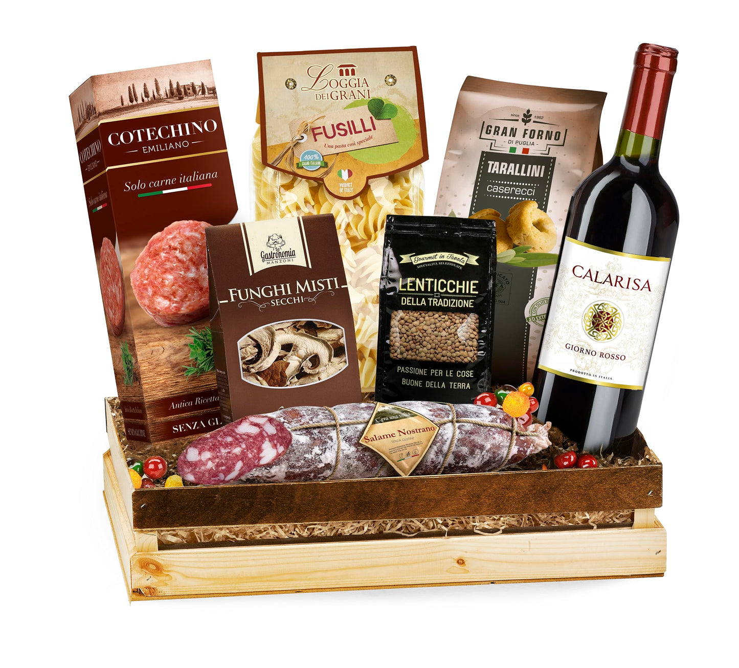 REGALIDEA CESTO ORTENSIA PEZZI 7