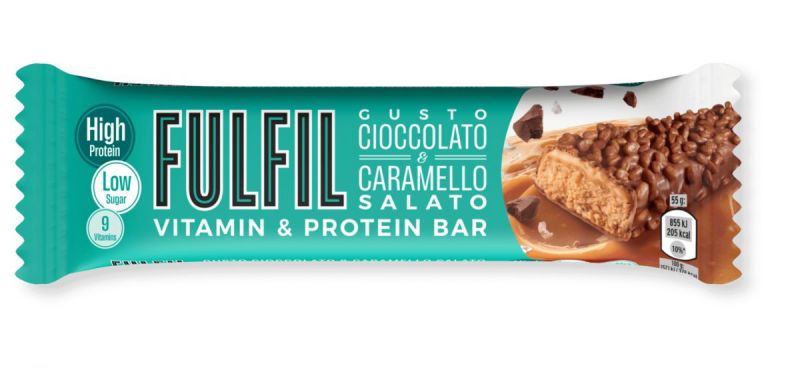 Fulfill Barretta Proteica Caramello E Arachidi Gr.55