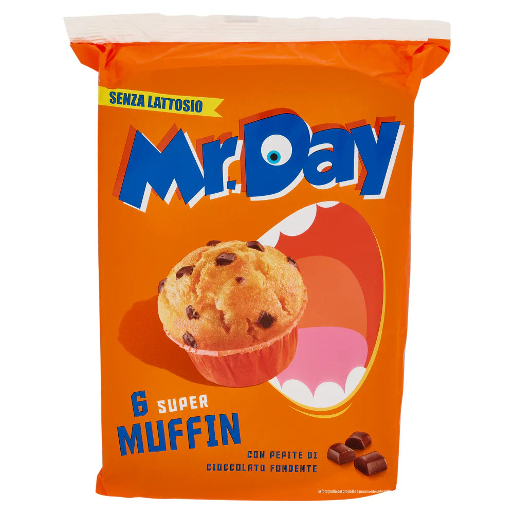 Mr.Day Muffin Goccie Di Cioccolato X6 Gr 300