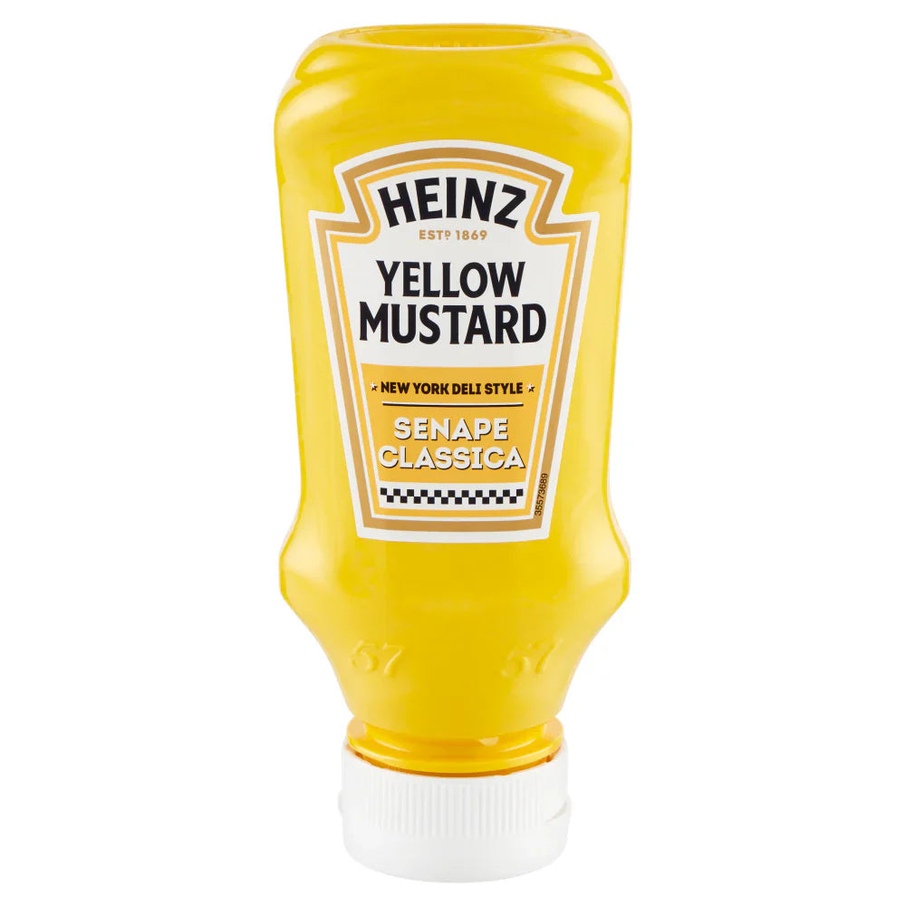 Heinz Yellow Mustard Senape Ml 220