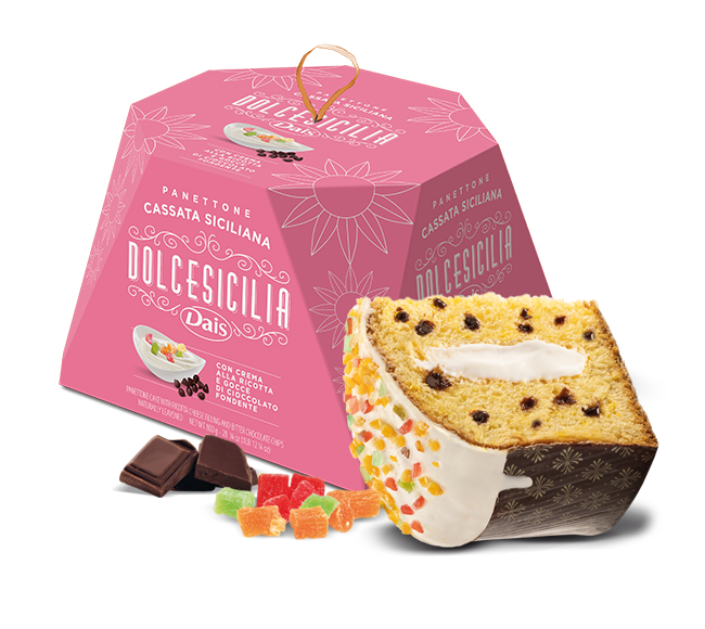 DAIS PANETTONE CASSATA SICILIANA GR 800