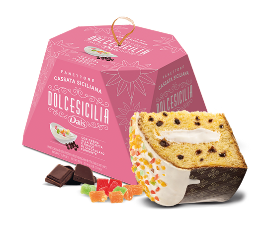 DAIS PANETTONE CASSATA SICILIANA GR 800
