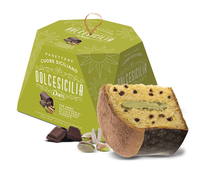 DAIS PANETTONE VERDE SICILIANO GR 800