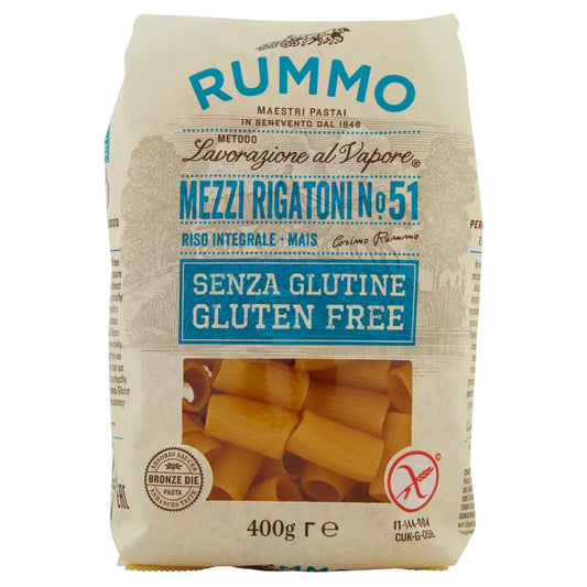 Rummo Mezzi Rigatoni Senza Glutine N.51