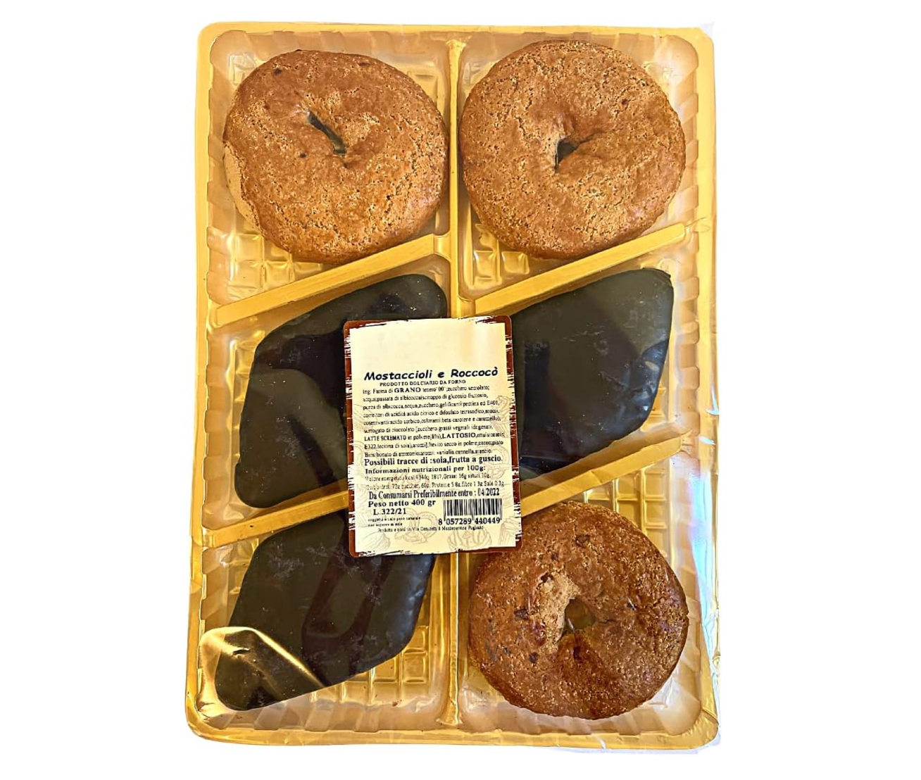 A.Forno Mostaccioli e Roccoco Gr 400