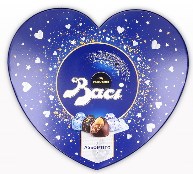 Baci Maxi Cuore Assortito Gr 150