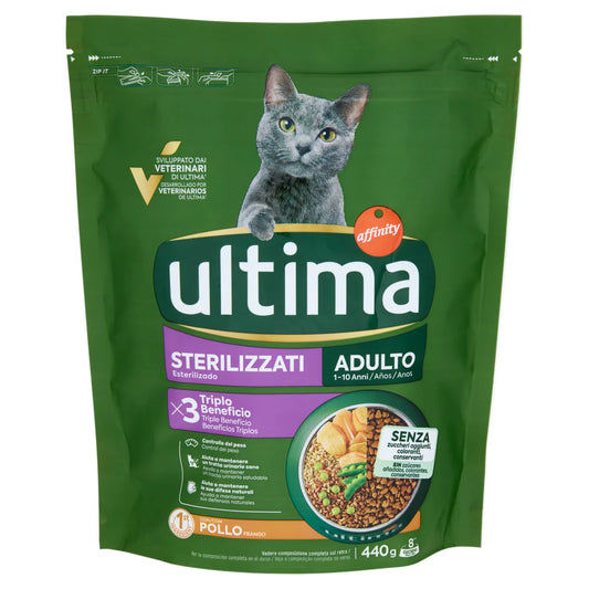 Ultima Cat Sterilizzato Pollogr 440