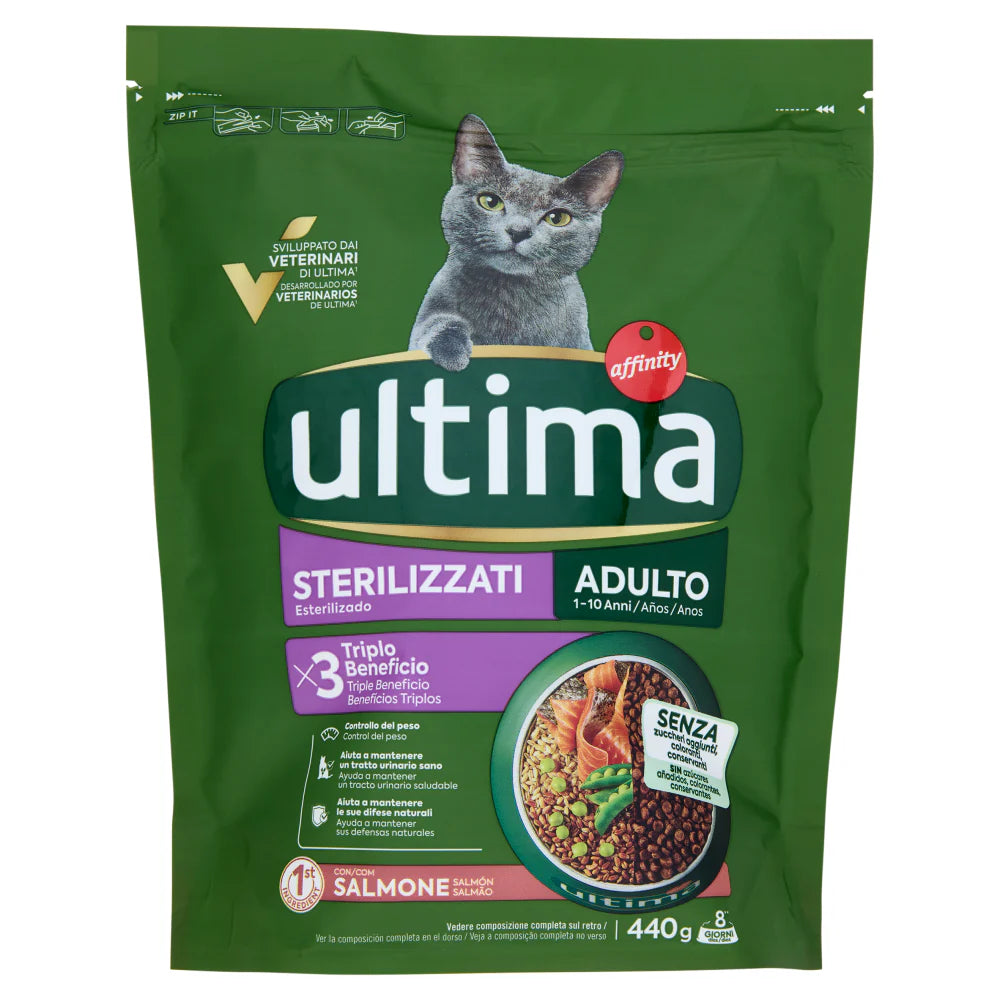 Ultima Cat Sterilizzato Salmone G 440