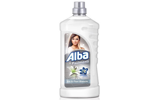 Alba Pavimenti Iris E Fiori Bianchi Ml 1250