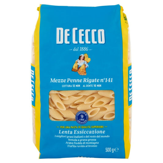 De Cecco Mezze Penne R Gr 500