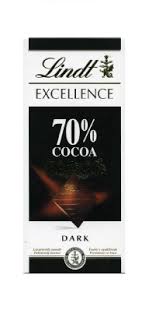 Lindt Exc.Fondente 70% Gr 100