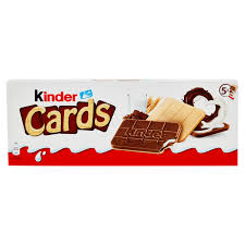 Kinder Cards Latte E Cacao Gr.128