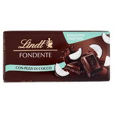 Lindt Tavoletta Fondente Con Pezzi Di Cocco Gr.100