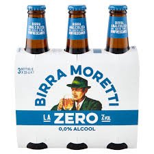 Moretti Birra Zero X 3