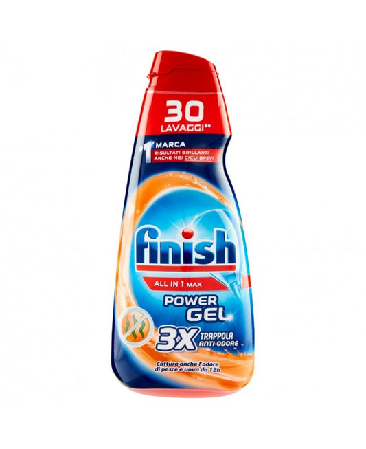 Finish Power Gel Anti-Odore 600ml