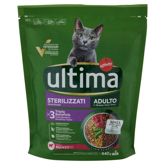Ultima Cat Sterilizzato Manzog 440