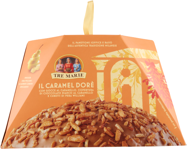 TRE MARIE PANETTONE CARAMEL DORE' 900 GR