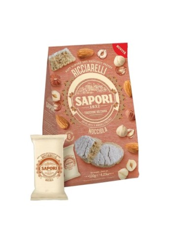 Sapori Ricciarelli alla nocciola - 120 gr