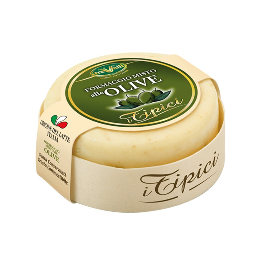 Tre Valli Caciotta Olive Gr 180